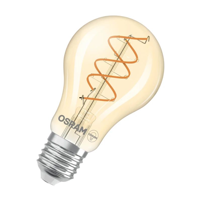 Osram E27 LED Lamp | 8W Goud 2200K 220V/240V 922 806Lm | 300° Dimbaar