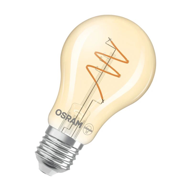 Osram E27 LED Lamp | 4.9W Goud 2700K 220V/240V 927 470Lm | 300° Dimbaar