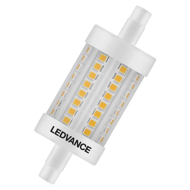 20x Ledvance R7s LED Buislamp | 7.3W 2700K 220V/240V 827 806Lm | 330° 78mm