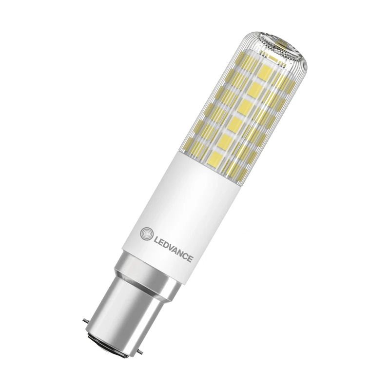 Ledvance B15d LED Buislamp | 8W 2700K 220V/240V 827 1055Lm | 320° Dimbaar