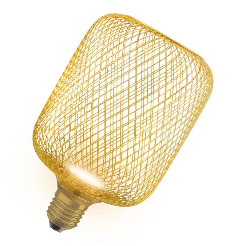 4x Osram E27 LED Lamp | 3.5W Goud 2700K 220V/240V 827 300Lm | 100°