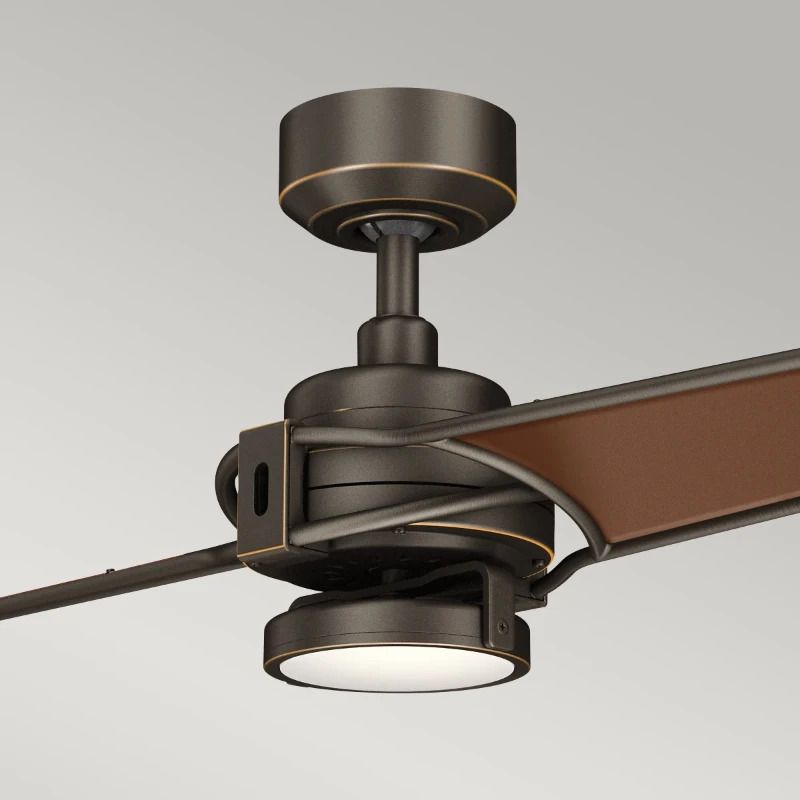 Plafondventilator Kichler Xety | 142cm | Indoor | Nikkel