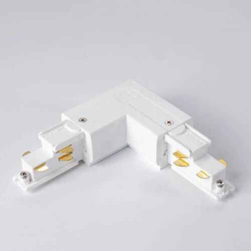Powergear Onderdeel | 3-fasen rails L Connector Rrechts DALI 3 Circuit Wit | PRO-D635 R-W
