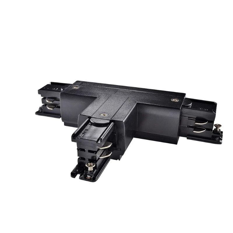 Powergear Onderdeel | 3-fasen rails T Connector Rechts2 DALI 3 Circuit Zwart | PRO-D636 R2-B