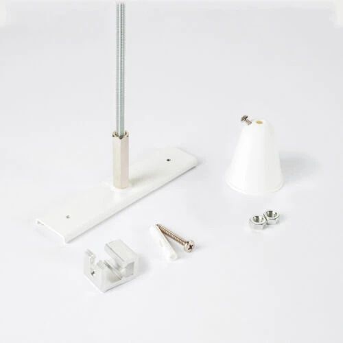 Powergear Onderdeel | 48V Track Ceiling mount reinforcement with 1m rod White | PRO-N147-W