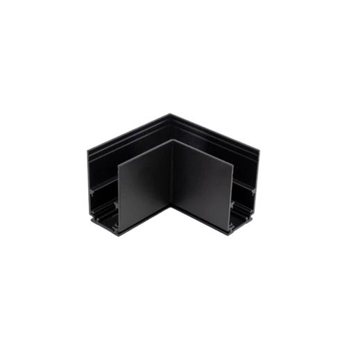 Powergear Onderdeel | 48V Track L deep profile connector flat right Black | PRO-DN135FR-B