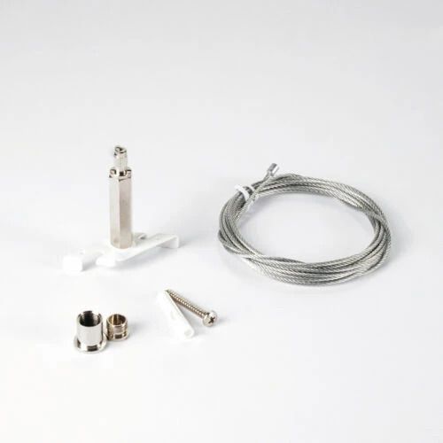 Powergear Onderdeel | 48V Track Ceiling mount EZ click with 3m wire White | PRO-EZN148-W