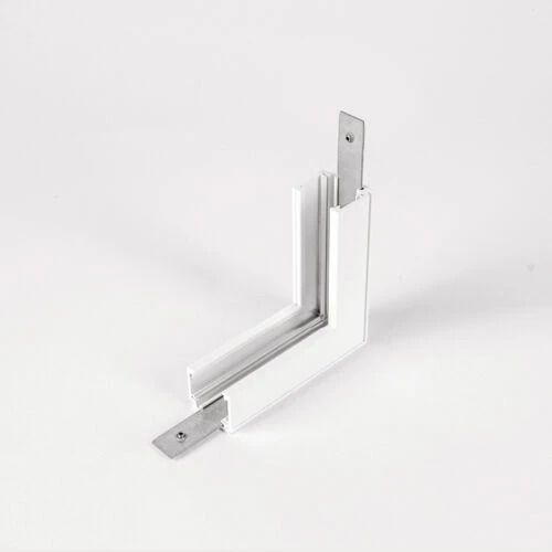 Powergear Onderdeel | 48V Track L Profile Connector Stereo White | PRO-N135S-W