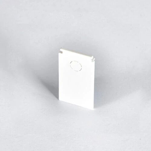 Powergear Onderdeel | 48V Track Deep Profile End Cap White | PRO-DN132-W