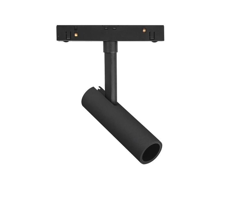 Powergear Rail Spot | 48V Track Sottile Ø25x90mm 6W 40º Black/Gold | IN86029240G2