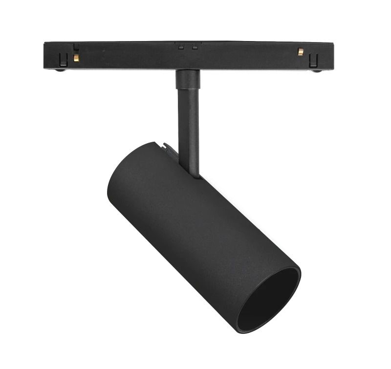 Powergear Rail Spot | 48V Track Sottile Ø50x120mm (Ø54) 15W 60º Black/Gold | IN42099260G2