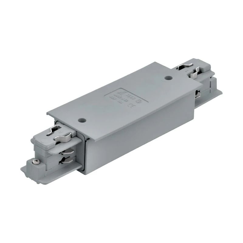 Eglo 3-Fase Inbouw Rail | Middenvoesluiting grijs