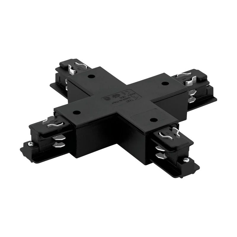 Eglo 3-Fase Rail | Kruisverbinding zwart