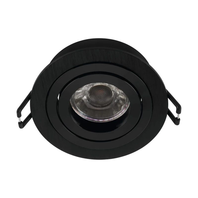 Eglo Inbouwspot Ø85mm | 1X GU10 IP20 | Zwart