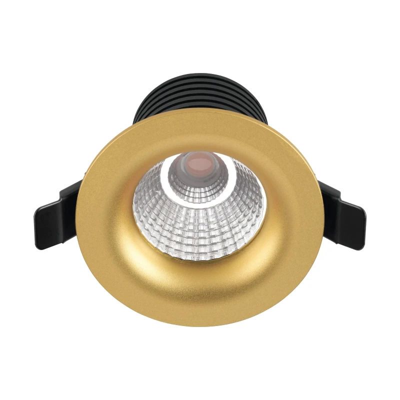 Eglo Inbouwspot | TALVERA-G LED 1X6,4W 2700K Messing | IP20 Ø75mm