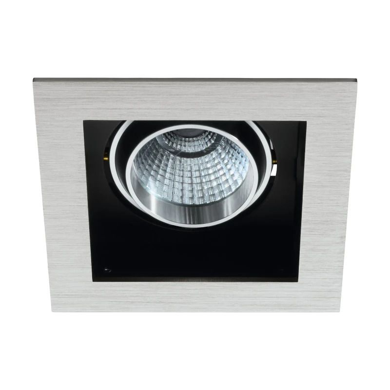 Eglo Inbouwspot | 'BISCARI' LED 1X6,4W 4000K Aluminium | IP20 Ømm