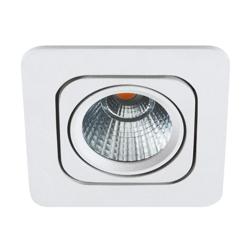 Eglo Inbouwspot | 'VASCELLO-P' LED 1x6,4W 3000K Wit | IP20 Ømm