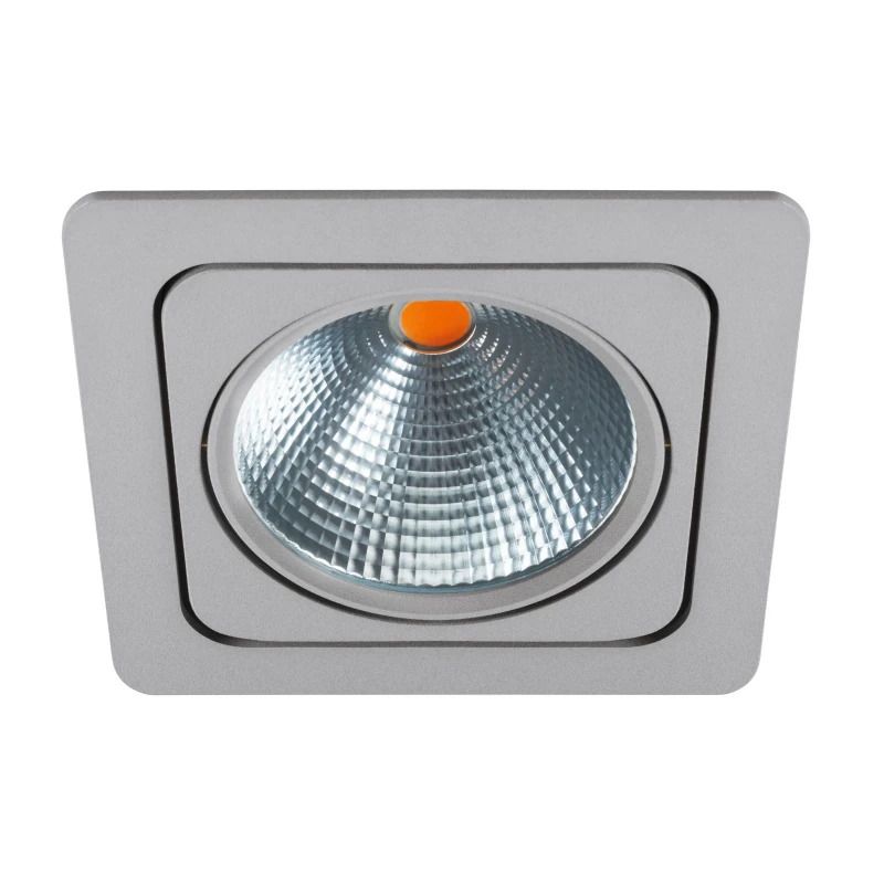 Eglo Inbouwspot | 'VASCELLO-G' LED 1x21W 4000K Zilvergrijs | IP20 Ømm