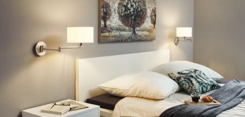 Eglo Wandlamp PASTERI-PRO E27 schaararm nikkel-matt 60W IP20