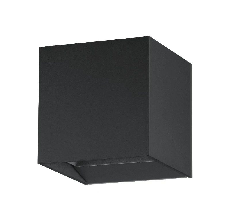 Eglo Buitenlamp wand LED up/down CALPINO PRO 3000K Zwart 6.6W IP54