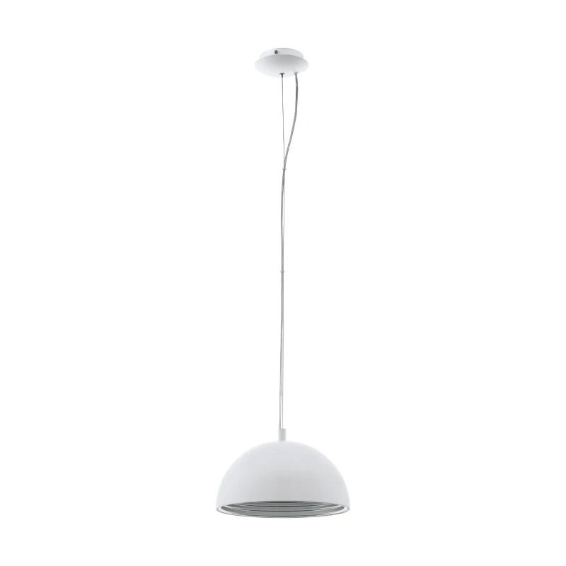 Eglo Hanglamp | PANDERAS | E27 Ø300 / H150 wit-zilver