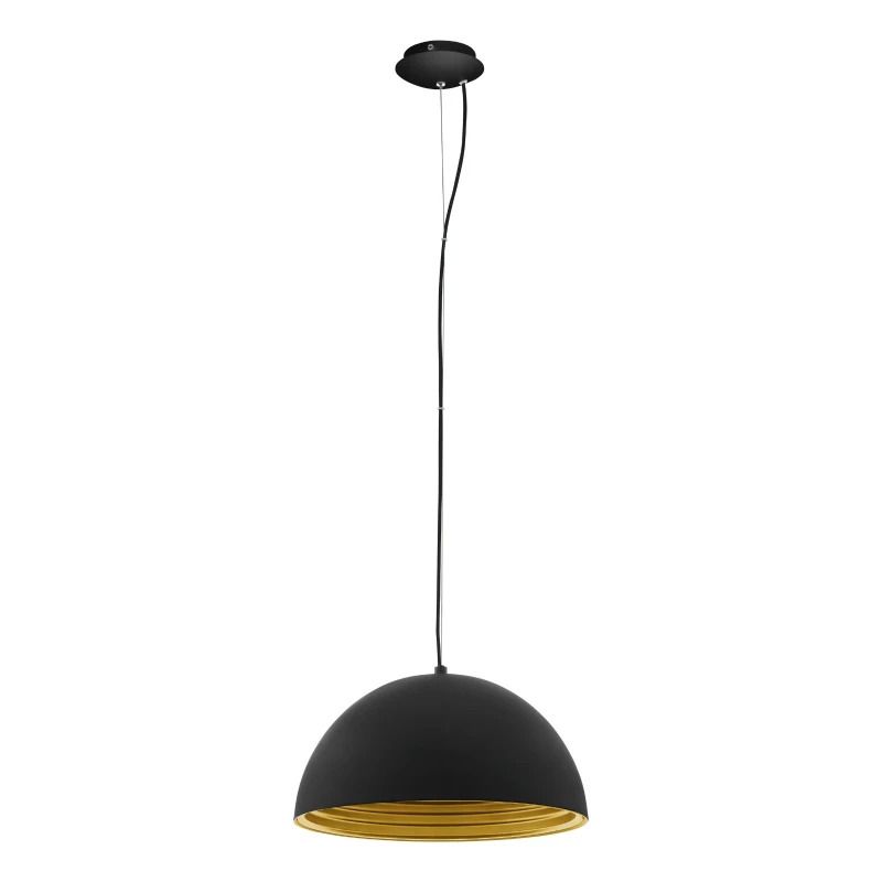 Eglo Hanglamp | PANDERAS | E27 Ø300 / H150 zwart-goud