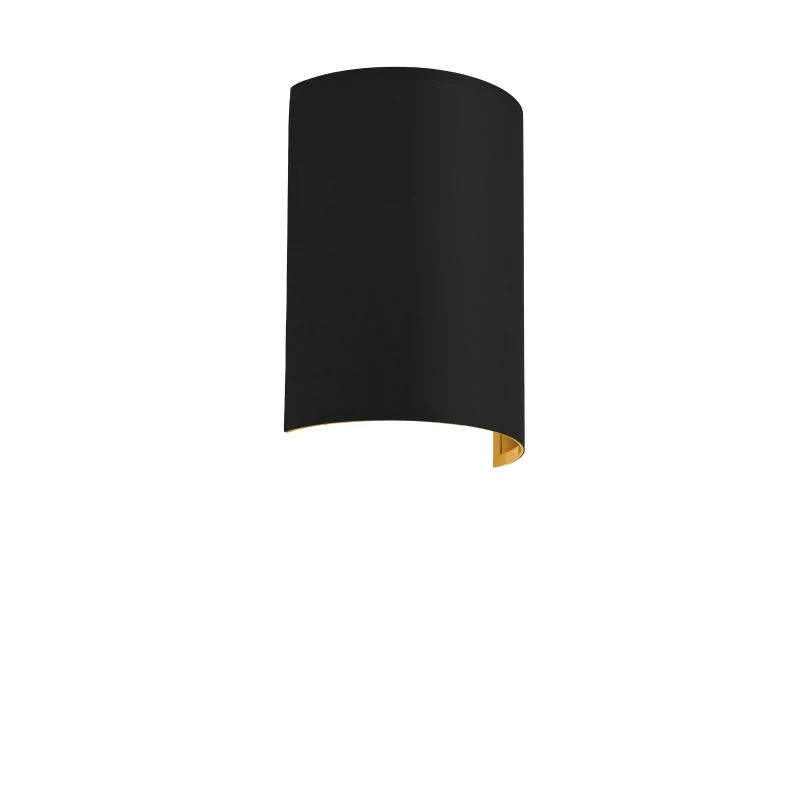 EGLO Onderdeel | Lampenkap 'PASTERI PRO' H-300, B-220 Zwart/goud