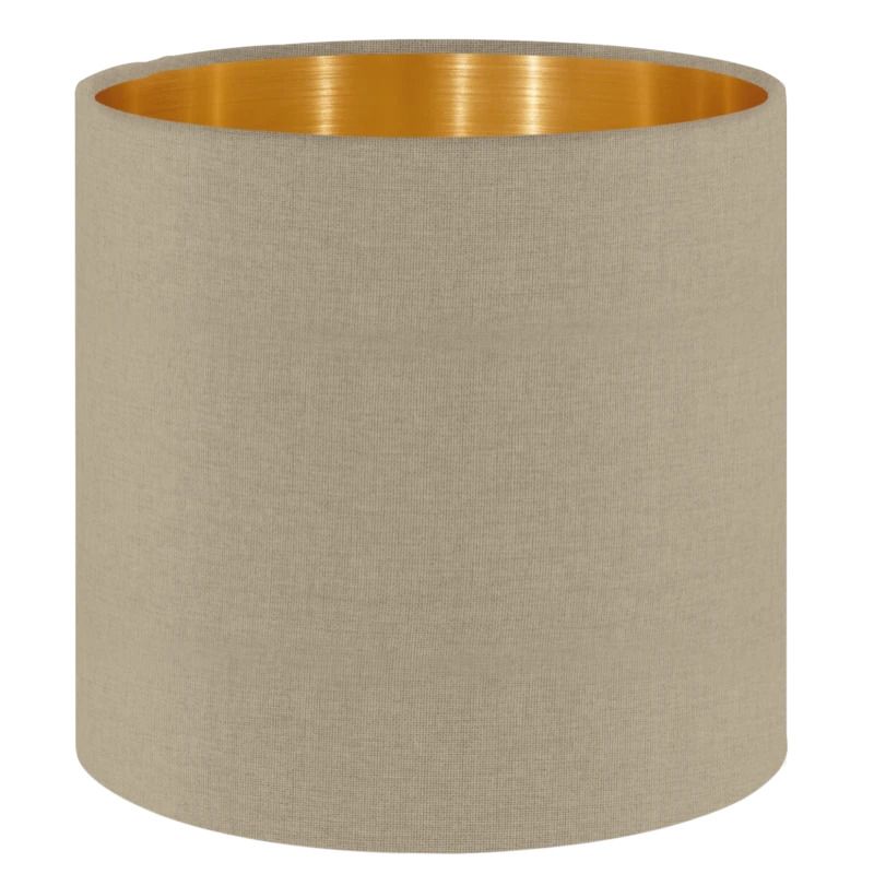 EGLO Onderdeel | Lampenkap 'PASTERI PRO' Ø280 Taupe/goud