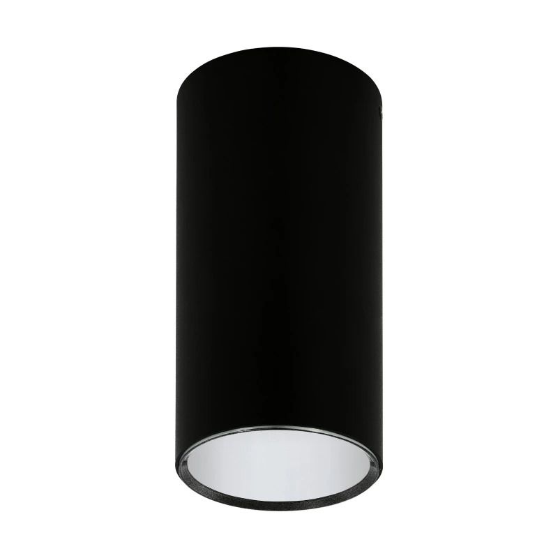 Eglo Plafondlamp | TORTORETO | LED 2700K Ø100 / H200 zwart IP20