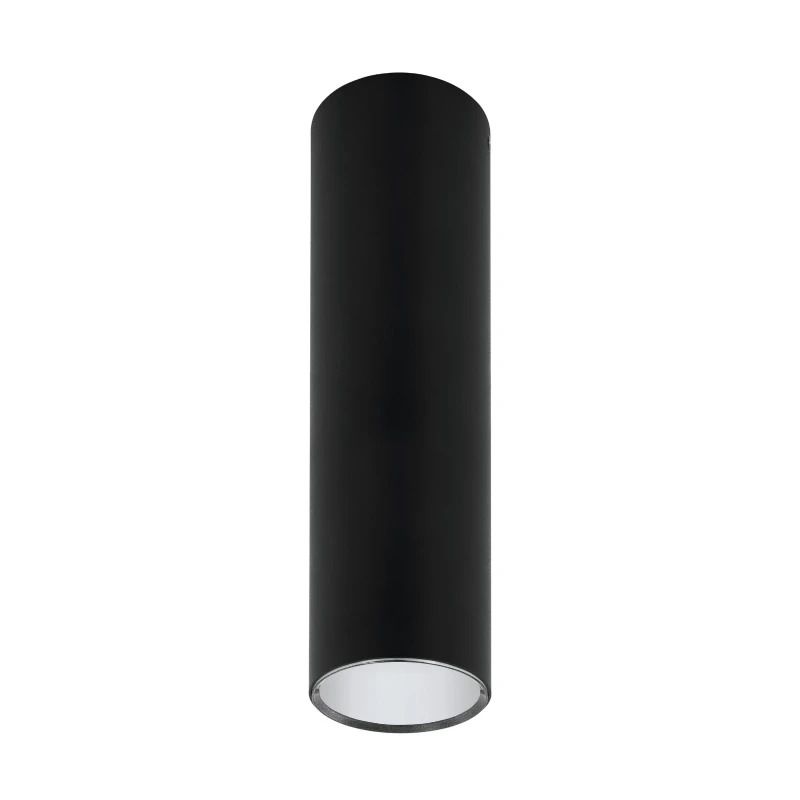 Eglo Plafondlamp | TORTORETO | LED 2700K Ø100 / H400 zwart IP20