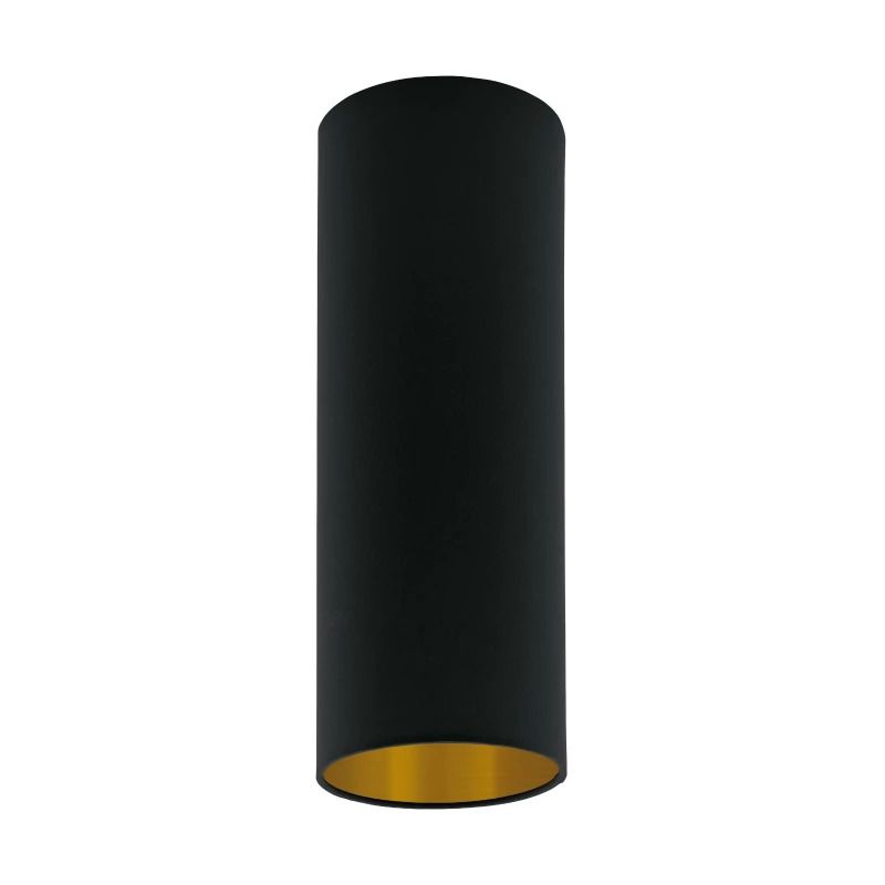 EGLO Onderdeel | Lampenkap 'PASTERI PRO' Ø150 H400 zwart/goud
