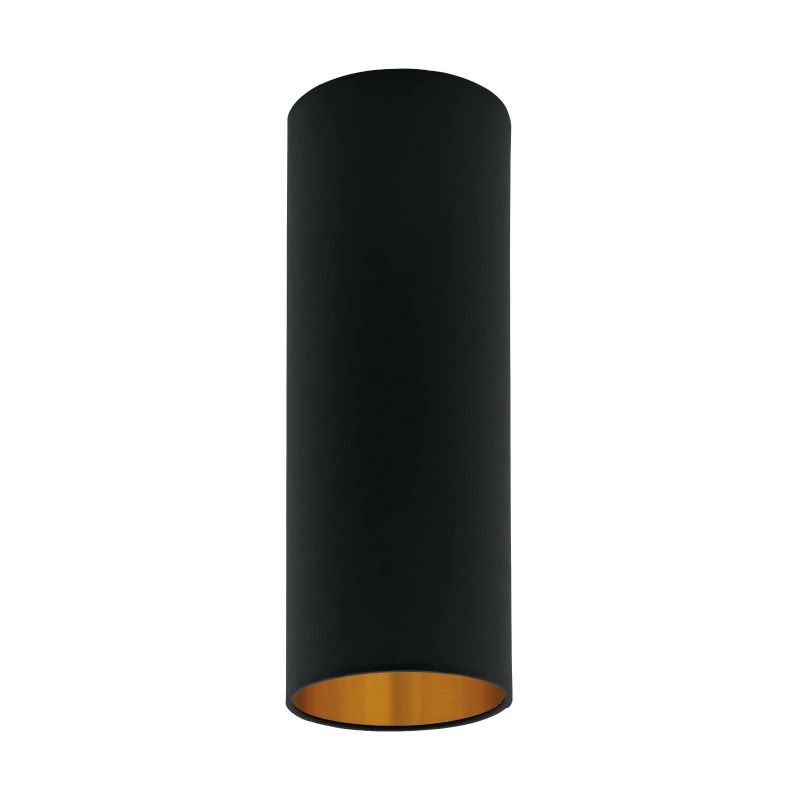 EGLO Onderdeel | Lampenkap 'PASTERI PRO' Ø150 H400 zwart/koper