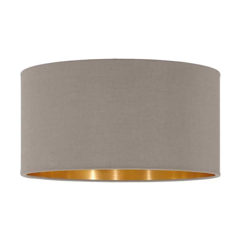 EGLO Onderdeel | Lampenkap 'PASTERI PRO' Ø450 H280 taupe/goud