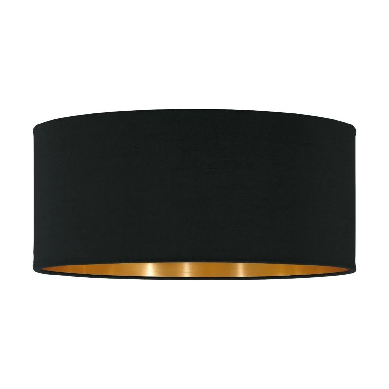 EGLO Onderdeel | Lampenkap 'PASTERI PRO' Ø530 H280 zwart/goud