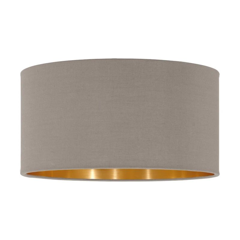 EGLO Onderdeel | Lampenkap 'PASTERI PRO' Ø450 H280 taupe/goud