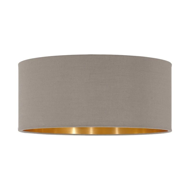 EGLO Onderdeel | Lampenkap 'PASTERI PRO' Ø530 H280 taupe/goud