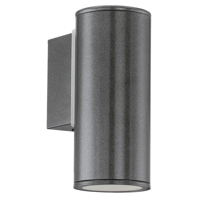 Eglo Buitenlamp wand | RIGA PRO | GU10 down antraciet 35W IP44