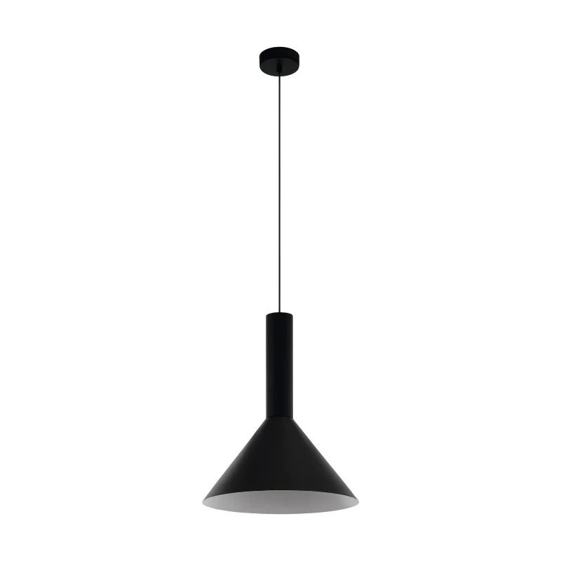 Eglo Hanglamp | CANALELLO | E27 Ø300 / H400 zwart-wit