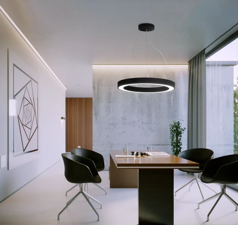 Eglo Hanglamp | PASTRENGO 2 | LED 58W 3000K Ø900 centraal zwart