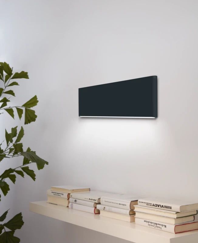 Eglo Wandlamp | CLIMENE | LED L-900 3000K antraciet IP20