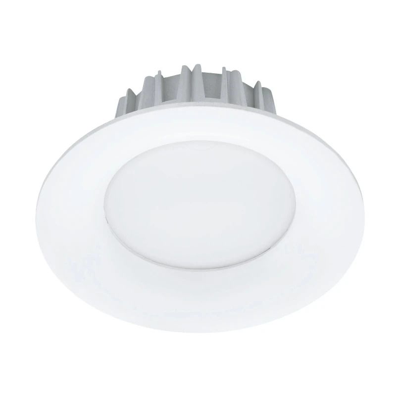 Eglo Inbouwspot | 'TREVIGLIO' LED Ø98 3000K wit | IP44