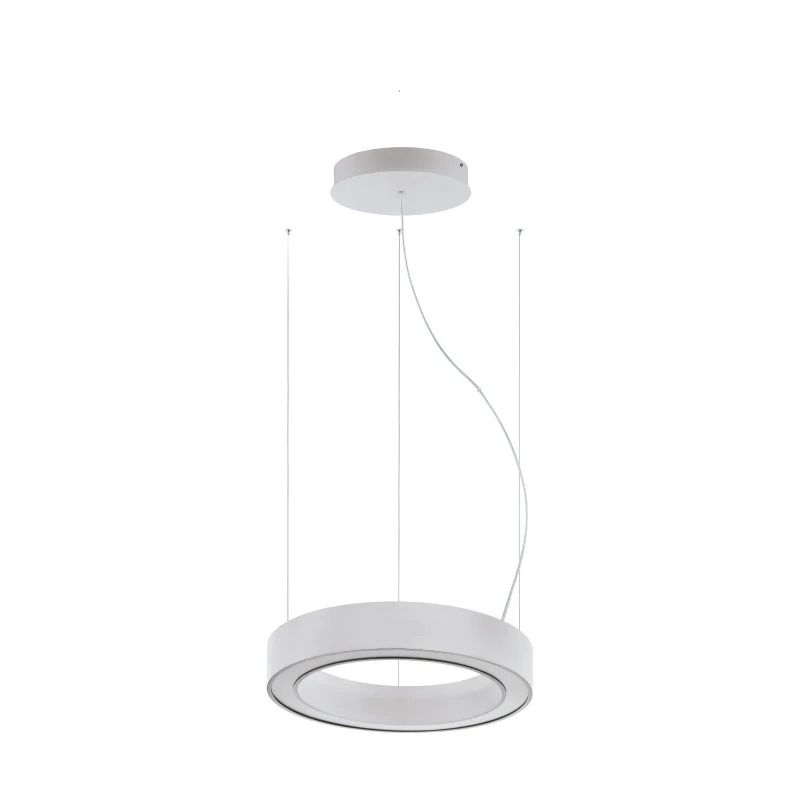 Eglo Hanglamp | PASTRENGO 2 | LED 29W 4000K Ø500 verticaal zilvergrijs