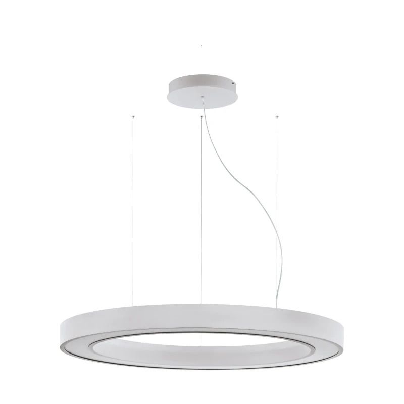 Eglo Hanglamp | PASTRENGO 2 | LED 72W 3000K Ø1100 verticaal zilvergrijs