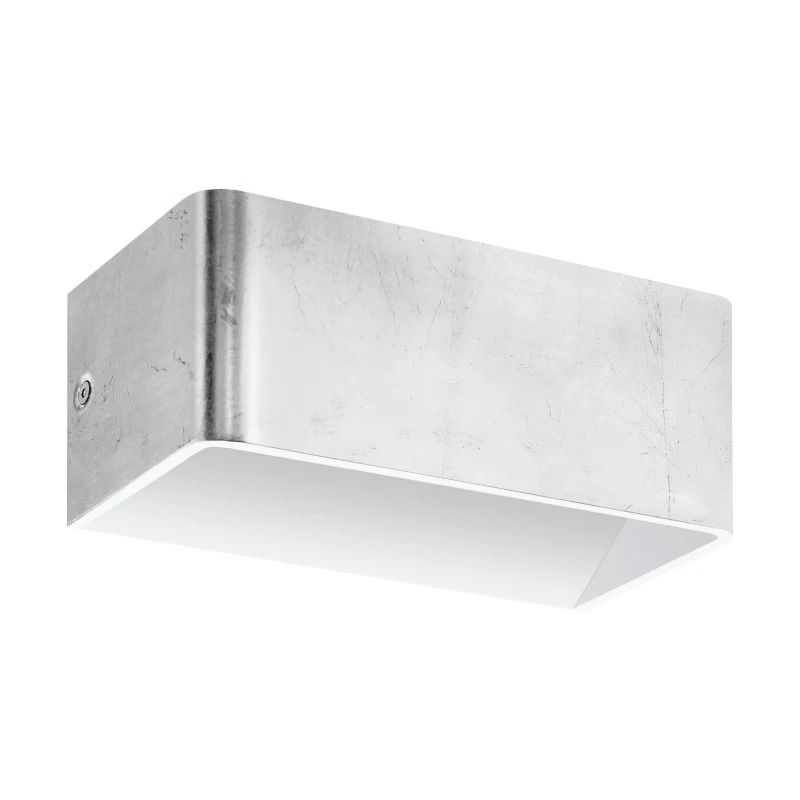 Eglo Wandlamp | SANIA 3 | LED L-200 3000K zilver/wit 10W IP20
