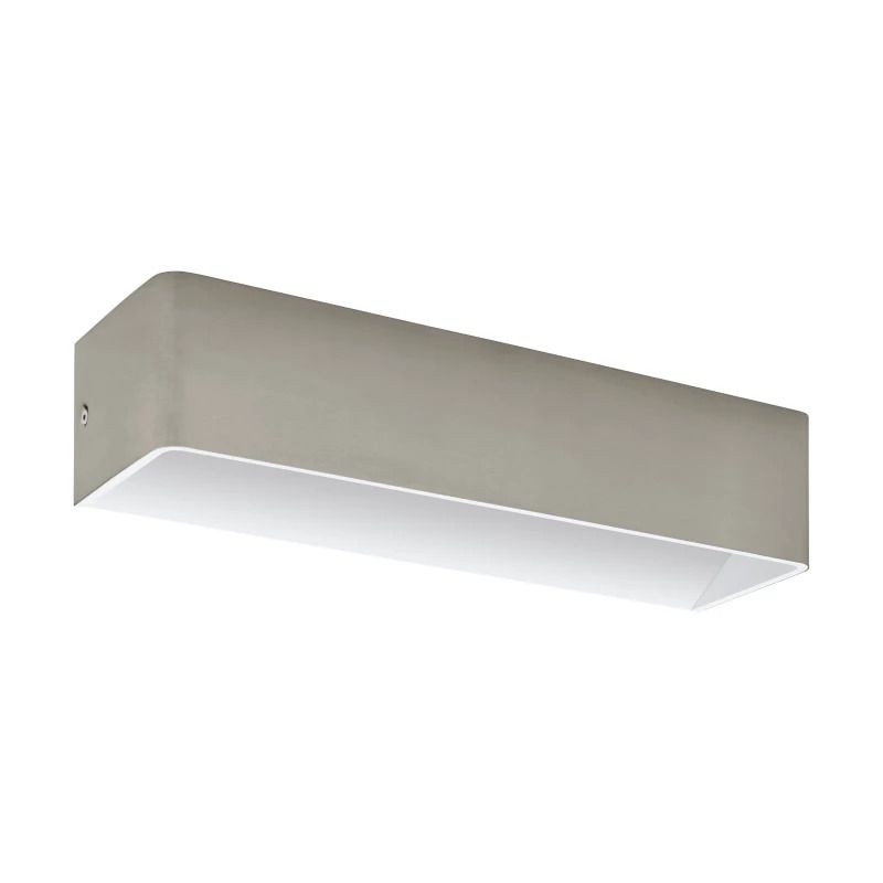 Eglo Wandlamp | SANIA 3 | LED L-365 3000K nikkel-mat/wit 12W IP20