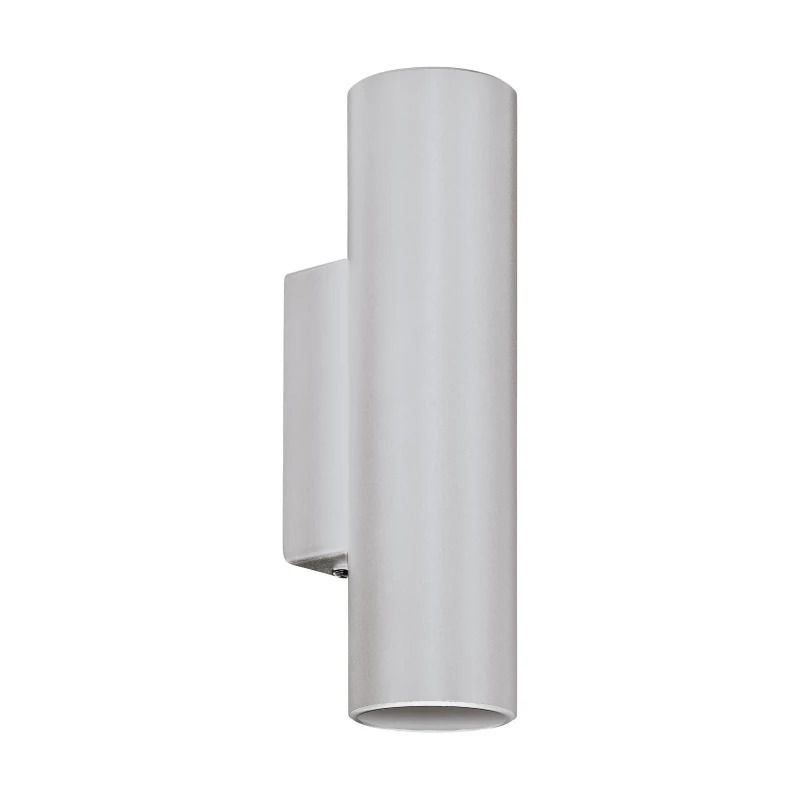 Eglo Wandlamp | TORTORETO | 2xE27 Ø100 / H400 zilvergrijs 80W IP20