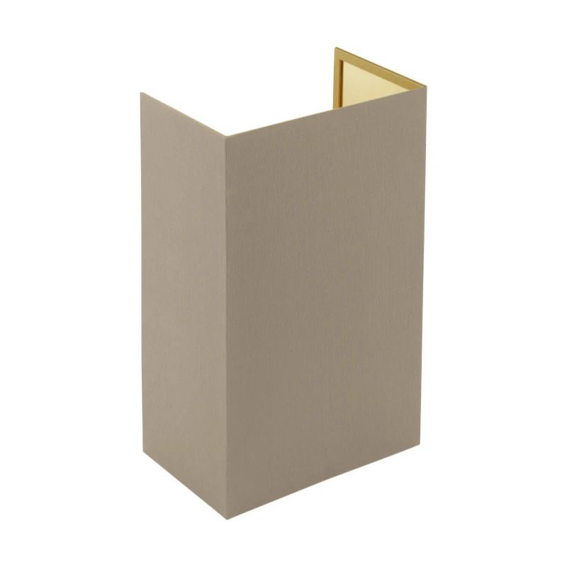 EGLO Onderdeel | Lampenkap 'PASTERI PRO' H-300, B-180 Taupe/goud