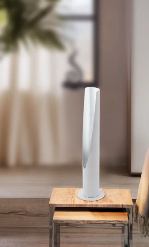 Eglo Tafellamp | SAN CONO | GU10 Ø60 wit/zilver 35W