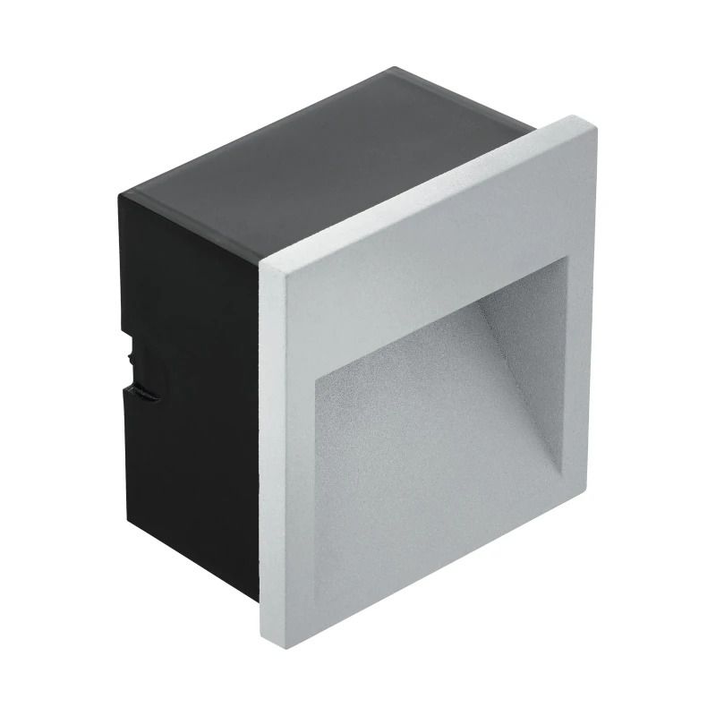 Eglo Wand inbouwlamp | 'ZIMBA PRO' LED 4,5W 4000K zilvergrijs