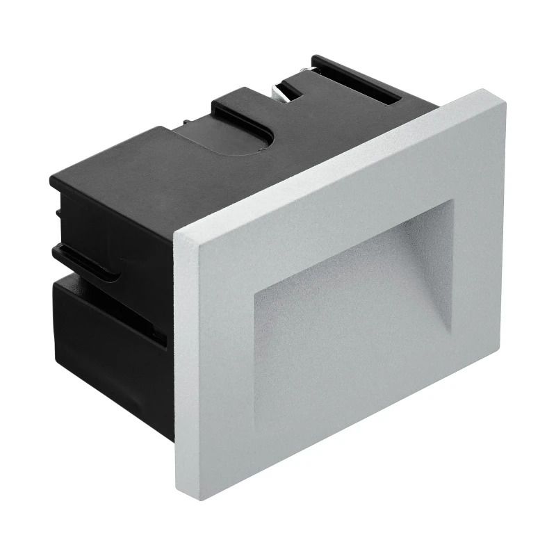Eglo Wand inbouwlamp | 'ZIMBA PRO' LED down L108 H76 4000K zilvergrijs